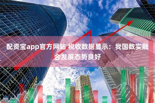 配资宝app官方网站 税收数据显示：我国数实融合发展态势良好